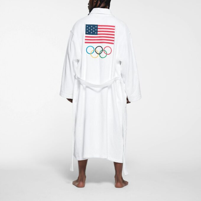 SZLAFROTA OLIMPIJSKA TERRY UNISEX DLA DRUŻYNY USA