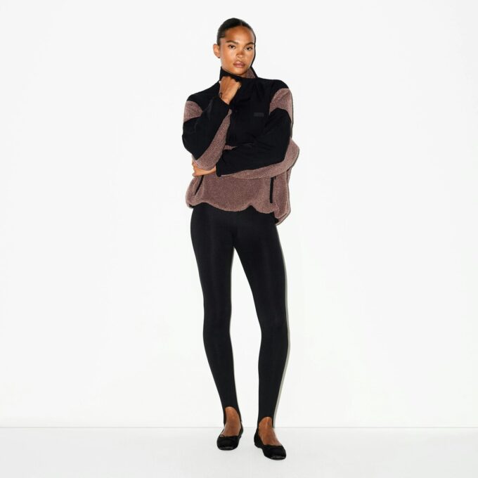 TEDDY OVERSIZE’OWY BLUZA Z ZAPIĘCIEM NA PÓŁ ZAMEK TEDDY OVERSIZE’OWY BLUZA Z ZAPIĘCIEM NA PÓŁ ZAMEK