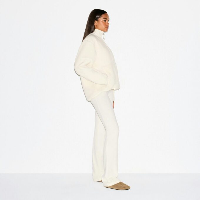 TEDDY OVERSIZE’OWY BLUZA Z ZAPIĘCIEM NA PÓŁ ZAMEK TEDDY OVERSIZE’OWY BLUZA Z ZAPIĘCIEM NA PÓŁ ZAMEK