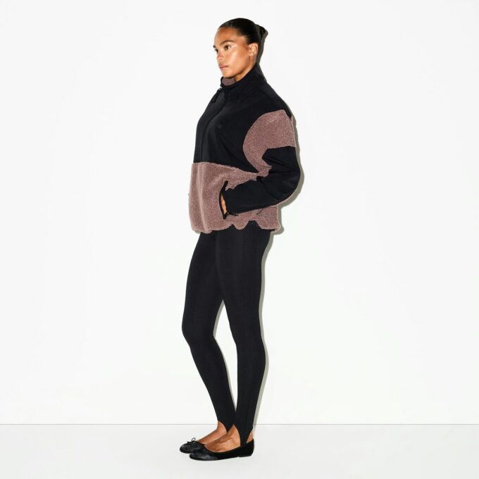 TEDDY OVERSIZE’OWY BLUZA Z ZAPIĘCIEM NA PÓŁ ZAMEK TEDDY OVERSIZE’OWY BLUZA Z ZAPIĘCIEM NA PÓŁ ZAMEK