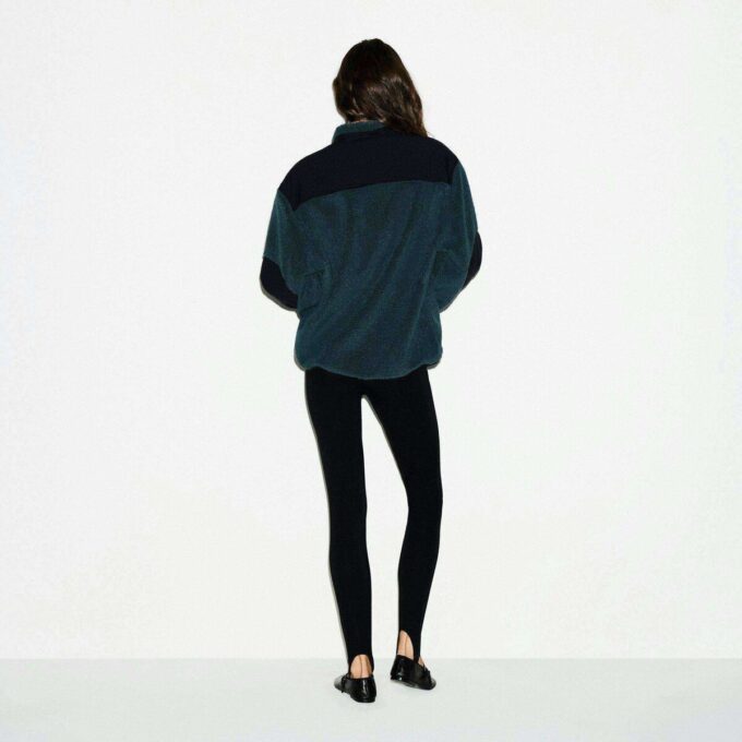 TEDDY OVERSIZE’OWY BLUZA Z ZAPIĘCIEM NA PÓŁ ZAMEK TEDDY OVERSIZE’OWY BLUZA Z ZAPIĘCIEM NA PÓŁ ZAMEK