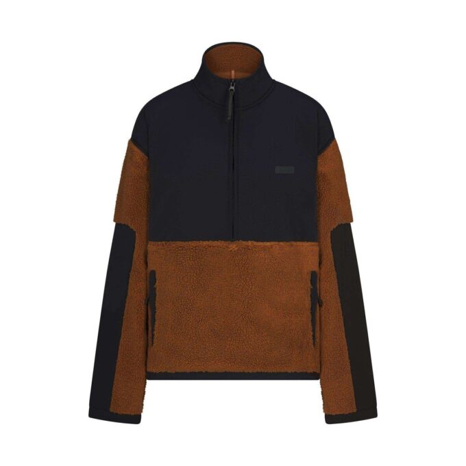 TEDDY OVERSIZE’OWY BLUZA Z ZAPIĘCIEM NA PÓŁ ZAMEK TEDDY OVERSIZE’OWY BLUZA Z ZAPIĘCIEM NA PÓŁ ZAMEK