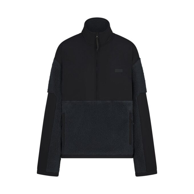 TEDDY OVERSIZE’OWY BLUZA Z ZAPIĘCIEM NA PÓŁ ZAMEK TEDDY OVERSIZE’OWY BLUZA Z ZAPIĘCIEM NA PÓŁ ZAMEK