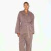 TKANY TOP OVERSIZE Z WIĄZANIEM WOVEN LOUNGE TKANY TOP OVERSIZE Z WIĄZANIEM WOVEN LOUNGE