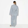 TKANY TOP OVERSIZE Z WIĄZANIEM WOVEN LOUNGE TKANY TOP OVERSIZE Z WIĄZANIEM WOVEN LOUNGE