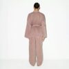 TKANY TOP OVERSIZE Z WIĄZANIEM WOVEN LOUNGE TKANY TOP OVERSIZE Z WIĄZANIEM WOVEN LOUNGE
