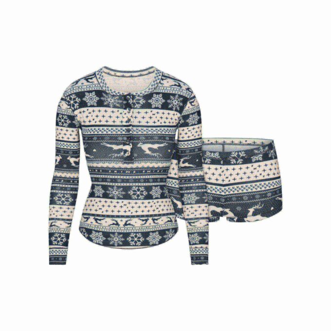 ZESTAW PLUSZOWY Z LOGO POINTELLE HENLEY ZESTAW PLUSZOWY Z LOGO POINTELLE HENLEY